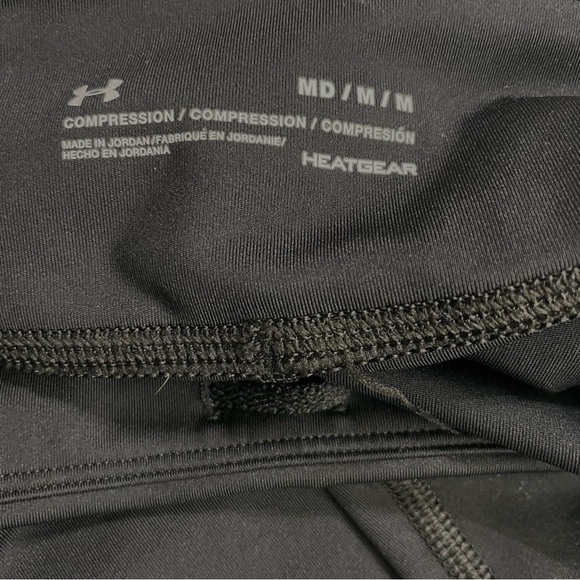Under Armour HeatGear Textured Panel
Cropped Training Leggings
Black size M - Picture 8 of 9